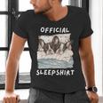 Boston Terrier Dog Official Sleepshirt Pajamas Nightgown Men Women Girls Kids Men's V-Neck T-Shirt, gift for family, gift for coworker