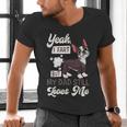 Boston Terrier Fart American Gentleman Non-Sporting Dog Men's V-Neck T-Shirt, American Boston Terrier Shirts, gift for family, gift for coworker