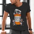 Boston Terrier Happy Pills T-Shirt Men's V-Neck T-Shirt, gift for family, gift for coworker