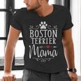 Boston Terrier Mama Boston Terrier Lover Shirt Men's V-Neck T-Shirt, gift for family, gift for coworker