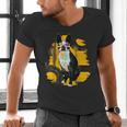 Boston Terrier s Mid-Century Modern Art s Street Grunge Men's V-Neck T-Shirt, gift for family, gift for coworker