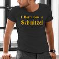 I Don't Give a Schnitzel T-Shirt Men's V-Neck T-Shirt, gift for family, gift for coworker