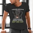 Labrador Retriever Lab Professional Human Trainer Men's V-Neck T-Shirt, gift for family, gift for coworker