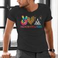 Peace Love Boston Terrier Tie Dye Dog Lover For Men Women Girls Kids Men's V-Neck T-Shirt, gift for family, gift for coworker