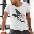 Boston Terrier Bostie Dog Kids Men Men's V-Neck T-Shirt, gift for family, gift for coworker