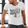 Boston Terrier Dog Bostie Mom Idea For Women Men's V-Neck T-Shirt, Boston Terrier Mom Shirts, gift for family, gift for coworker