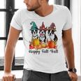 Boston Terrier Dog Lover Fall Ya'Ll Halloween Costume Men Women Men's V-Neck T-Shirt, Boston Terrier Halloween Shirts, gift for family, gift for coworker