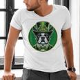 Boston Terrier Dog St Patricks Day Irish Pet Lover Men Women Kids Men's V-Neck T-Shirt, gift for family, gift for coworker