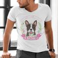Boston Terrier Mom Mother's Day Men's V-Neck T-Shirt, Boston Terrier Mom Shirts, gift for family, gift for coworker