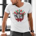 Boston Terrier Santa Claus Elf Reindeer Christmas Dog X-Mas Men's V-Neck T-Shirt, Boston Terrier Christmas Shirts, gift for family, gift for coworker