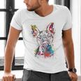 Boston Terrier Splash Men's V-Neck T-Shirt, gift for family, gift for coworker