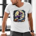 Cute Boston Terrier Halloween Costume Dog Lover Women Girls Men's V-Neck T-Shirt, Boston Terrier Halloween Shirts, gift for family, gift for coworker