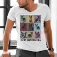 Funny Boston Terrier Quote In My Boston Terrier Era Cool Dog Men Women Men's V-Neck T-Shirt, gift for family, gift for coworker