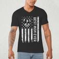 Best Boston Terrier Dog Mom Ever USA Flag For Men Women Kids Men's V-Neck T-Shirt, novelty gifts, funny gifts