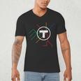 Boston T Subway Map Vintage MBTA Men's V-Neck T-Shirt, novelty gifts, funny gifts