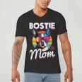 Boston Terrier Bostie Dog Breed Pet Bostie Mom Men's V-Neck T-Shirt, novelty gifts, funny gifts