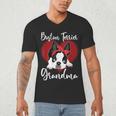 Boston Terrier Grandma Dog Owner Boston Terrier For Men Women Men's V-Neck T-Shirt, novelty gifts, funny gifts