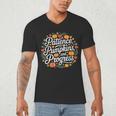 Fall Special Education Teacher Pumpkin Autumn Halloween Men&#x27;s V-Neck T-Shirt, novelty gifts, funny gifts