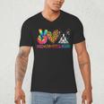 Peace Love Boston Terrier Tie Dye Dog Lover For Men Women Girls Kids Men's V-Neck T-Shirt, novelty gifts, funny gifts
