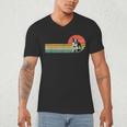 Retro Vintage Boston Terrier Dog Lover Boston Terrier Mom Men's V-Neck T-Shirt, novelty gifts, funny gifts