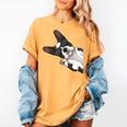 Boston Terrier Bostie Dog Kids Men Women's Comfort Colors T-Shirt Mustard