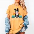 Boston Terrier Boston-Bulldog For Men Women Girls Kids Women's Comfort Colors T-Shirt Mustard