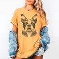 Boston Terrier Dog Bostie Nature Memorial Idea Men Women Women's Comfort Colors T-Shirt Mustard