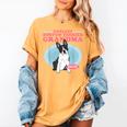 Boston Terrier Grandma Bostie Dog Owner Boston Terrier Men Women Women's Comfort Colors T-Shirt Mustard