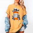 Boston Terrier Happy Pills T-Shirt Women's Comfort Colors T-Shirt Mustard