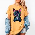 Boston Terrier Lovers Gaming Headphones Boston Terrier Women's Comfort Colors T-Shirt Mustard