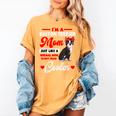 Boston Terrier Mom American Gentleman Dog Mother's Day Women's Comfort Colors T-Shirt Mustard