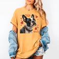Boston Terrier Is My Valentine Cute Pet Dog Owner Valentine Women's Comfort Colors T-Shirt Mustard