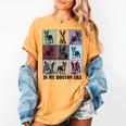 Funny Boston Terrier Quote In My Boston Terrier Era Cool Dog Men Women Women's Comfort Colors T-Shirt Mustard