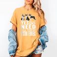 Yes I Really Do Need All These Boston Terriers Women's Comfort Colors T-Shirt Mustard