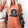Boston Terrier Astronaut Shirt Spaceman Dog Space Lover Women's Comfort Colors T-Shirt Yam