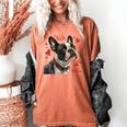 Boston Terrier Is My Valentine Cute Pet Dog Owner Valentine Women's Comfort Colors T-Shirt Yam