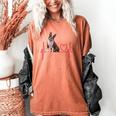 Heartbeat Boston Terrier Dog Women's Comfort Colors T-Shirt Yam