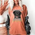 Labrador Retriever Lab Professional Human Trainer Women's Comfort Colors T-Shirt Yam