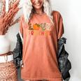 Love Preschool Happy Fall Thanksgiving Women Teacher Women&#x27;s Comfort Colors T-Shirt Yam