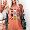 Pig Spooky Ghost Witch Boo-Jee Horror Pumpkin Pig Halloween Women's Comfort Colors T-Shirt Yam