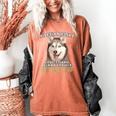 Siberian Husky Professional Human Trainer Women's Comfort Colors T-Shirt Yam