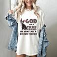 Boston Terrier American Gentleman Non-Sporting Dog Lover Women's Comfort Colors T-Shirt Ivory