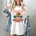 Boston Terrier My Christmas Spirit Dog Santa Claus X-Mas Women's Comfort Colors T-Shirt Ivory
