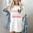 Boston Terrier Dog Bostie Halloween Costume Dog For Kids Women's Comfort Colors T-Shirt Ivory