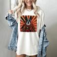 Boston Terrier Dog Japanese Art Samurai Ukiyo-e Women's Comfort Colors T-Shirt Ivory