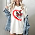 Boston Terrier Dog Mom Dad Valentine’s Day Pet Lover For Men Women Kids Women's Comfort Colors T-Shirt Ivory