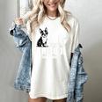 Boston Terrier Dog Women's Comfort Colors T-Shirt Ivory