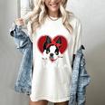 Boston Terrier Grandma Dog Owner Boston Terrier For Men Women Women's Comfort Colors T-Shirt Ivory