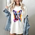 Boston Terrier Lover Pop Art Color Boston Terrier Dog For Men Women Girls Kids Women's Comfort Colors T-Shirt Ivory