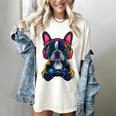 Boston Terrier Lovers Gaming Headphones Boston Terrier Women's Comfort Colors T-Shirt Ivory